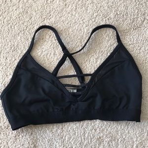 Forever 21 Black Sports Bra
